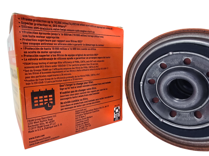 Масляный фильтр 3,3 литра EGA / 3,8 литра EGH