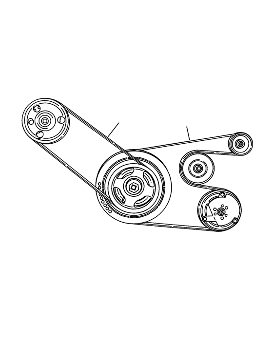 Ремни приводные для DOHC RS 2.4 литра EDZ